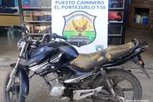 En Valle Viejo secuestran una moto con requerimiento judicial