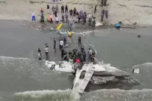 Un piloto falleci tras un accidente de avin en la costa de San Pablo