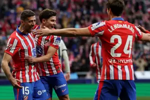 Julin lvarez le dio el triunfo al Atltico Madrid ante el Osasuna