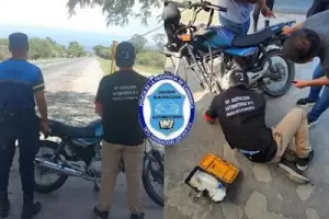 Secuestran moto adulterada en El Portezuelo