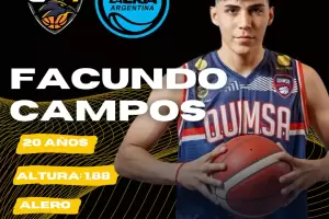 Facundo Campos se suma a Montmartre