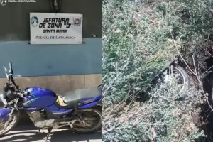 Recuperan una moto sustrada en Santa Mara