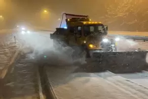 La ola de fro polar provoc una nevada histrica en Florida