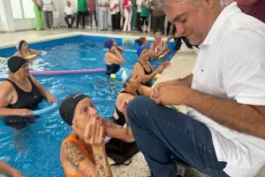 Casa Activa inaugur la pileta climatizada para adultos mayores