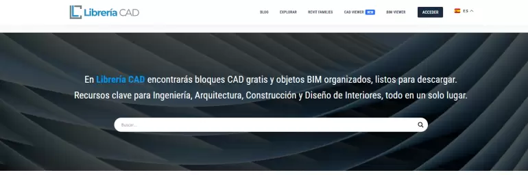 Descarga gratis bloques CAD y BIM para arquitectura y construcción - La ...