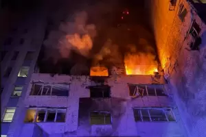 Rusia lanz un nuevo ataque con drones contra la capital de Ucrania