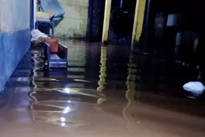 Fuerte tormenta en Santa Rosa dej varias viviendas inundadas