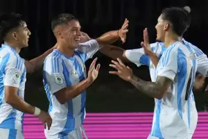 La Seleccin argentina Sub 20 enfrenta a Colombia por la segunda del Sudamericano