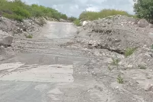 La Ruta Provincial N25 se encuentra inhabilitada por la crecida del ro