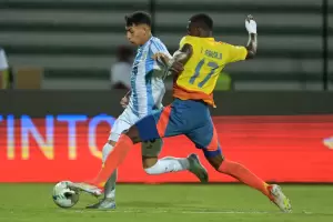 Argentina empat con Colombia y lidera el Grupo B en el Sudamericano Sub 20