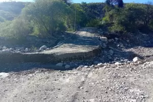 Se encuentra inhabilitada la Ruta Provincial N 14