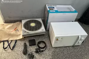 Aprehenden a un sujeto por el robo de varios elementos en Capital