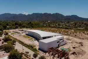 Avanzan las obras de la nueva Terminal de mnibus y Hospital en Beln