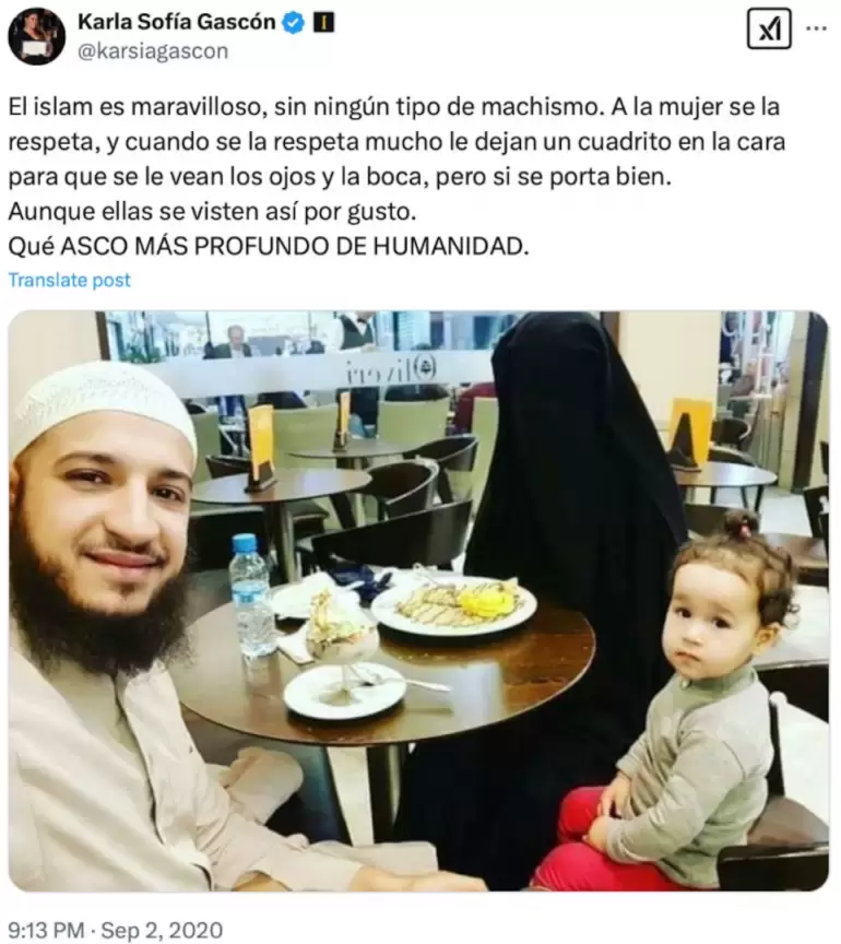 karla sof�a gascon tuits