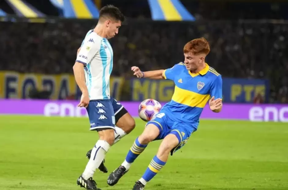 Valentn cuando estaba en Boca