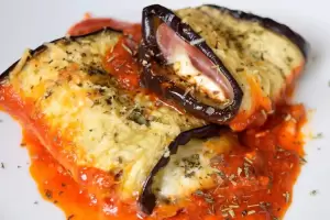 Cmo hacer rollitos de berenjena?, receta en menos de 8 minutos