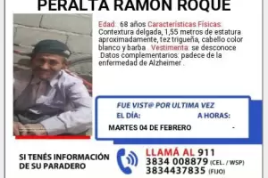 Buscan desesperadamente a un hombre de 68 aos