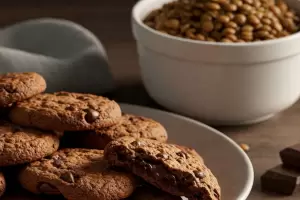 Paso a paso: Cmo hacer galletitas de chocolate y lentejas?