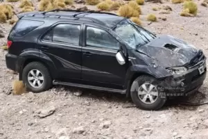 Santafesinos heridos tras un vuelco camino a Los Seismiles