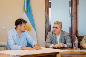 Provincia y municipio trabajarn en conjunto en plan de pavimentacin en Andalgal