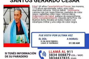 Buscan desesperadamente a un hombre de 69 aos de edad