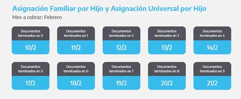 Cuándo cobro la AUH y SUAF en febrero (Foto: ANSES)