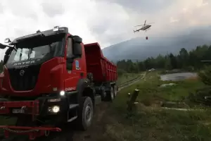 Gritos, llantos y bocinazos: as festejaron los vecinos de El Bolsn tras la llegada de la lluvia
