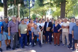 Policas retirados reclaman por un incremento salarial y exigen una audiencia con el gobierno