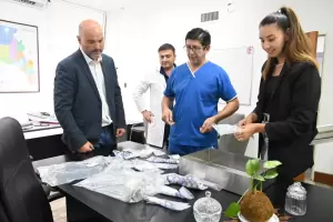 La CAICA recibi� instrumental de cirug�a