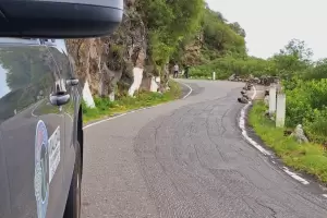 Amplan la habilitacin para circular en la Cuesta de El Portezuelo