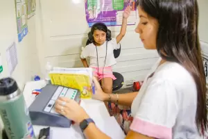 Lleguemos al Barrio en SEPAVE Ojo de Agua y Escuela 324