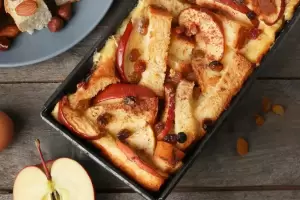 Cmo hacer budn de manzana y con crocante de azcar, ideal para el mate