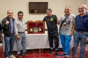 Se present el Festival de Boxeo en homenaje a Hugo Rafael Soto