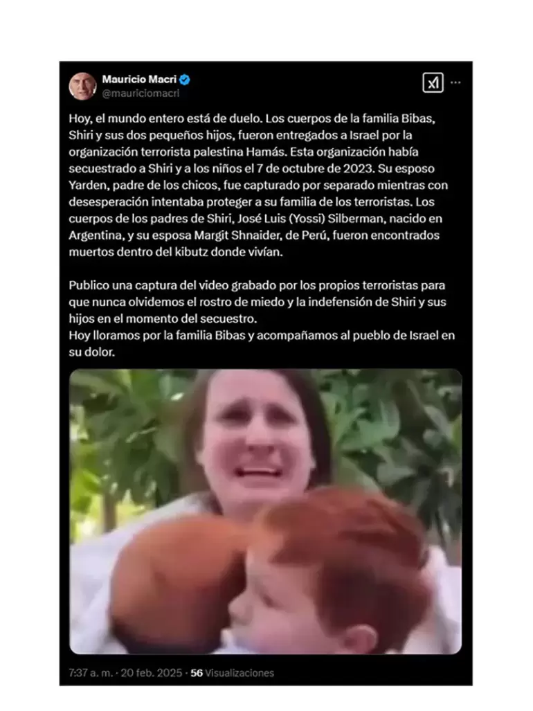 rehenes hamas familia bibas