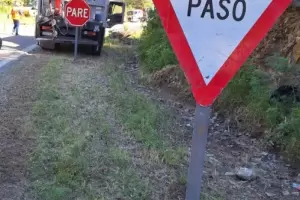 Se encuentra habilitado el trnsito en La Cbila por media calzada