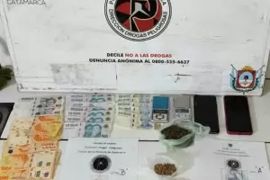 Desbaratan otro punto de venta de drogas
