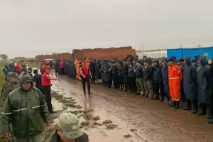 Caso Lian: nueva jornada de bsqueda y el mal clima que complica los trabajos