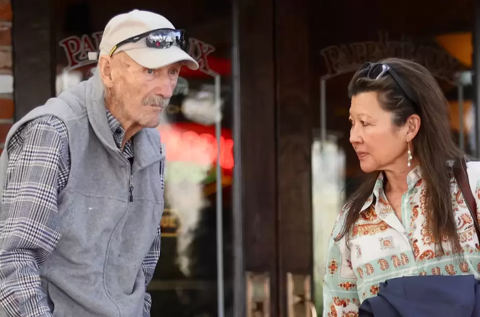 Gene Hackman y una de sus ltimas fotos