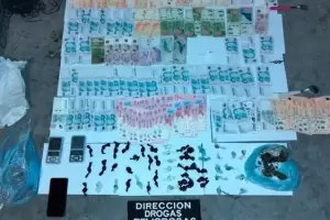 Secuestran drogas y ms de medio milln de pesos
