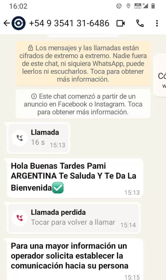 Atención jubilados: circula estafa en WhatsApp con PAMI como protagonista