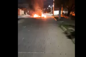 Incidentes en la protesta de vecinos por la falta de agua potable