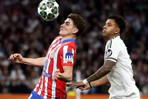 Champions League: pese al golazo de Julin lvarez, Real Madrid venci al Atltico