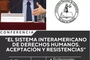 Alejandro Amaya disertar� en la Facultad de Derecho