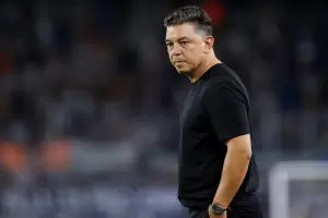 Gallardo celebr el rendimiento de River y banc a Borja: "No debe frustrarse"