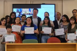 Entregaron certificados de las Primeras Jornadas de Geologa Planetaria