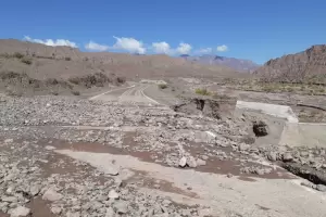 Ruta 60, entre Fiambal y Quebrada Las Angosturas, permanecer cortada