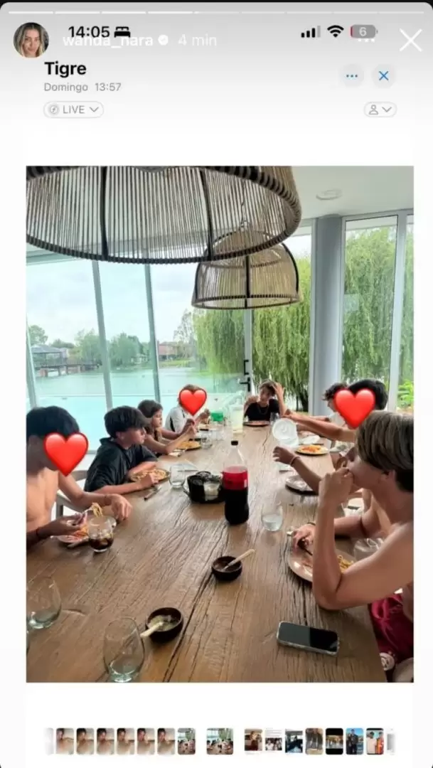 Wanda Nara comparti� sus fotos en topless sin querer y hay dudas: �eran o no para L-Gante? (Foto: Captura Instagram / wanda_nara)