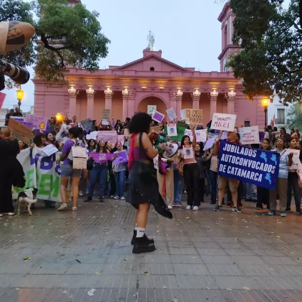 8M en Catamarca: la marcha, en imgenes