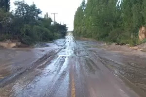 Trnsito: Ruta 40 con precaucin en Punta Balasto