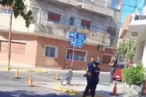 Muri ciclista de 77 aos en pleno centro capitalino